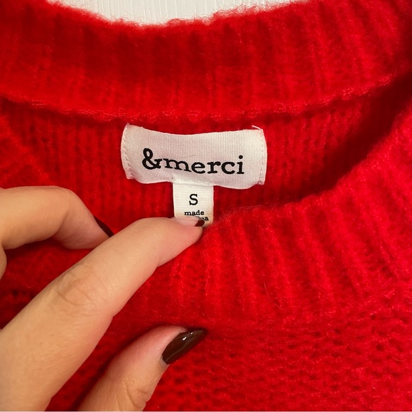 &MERCI holiday sweater - Picture 4 of 5